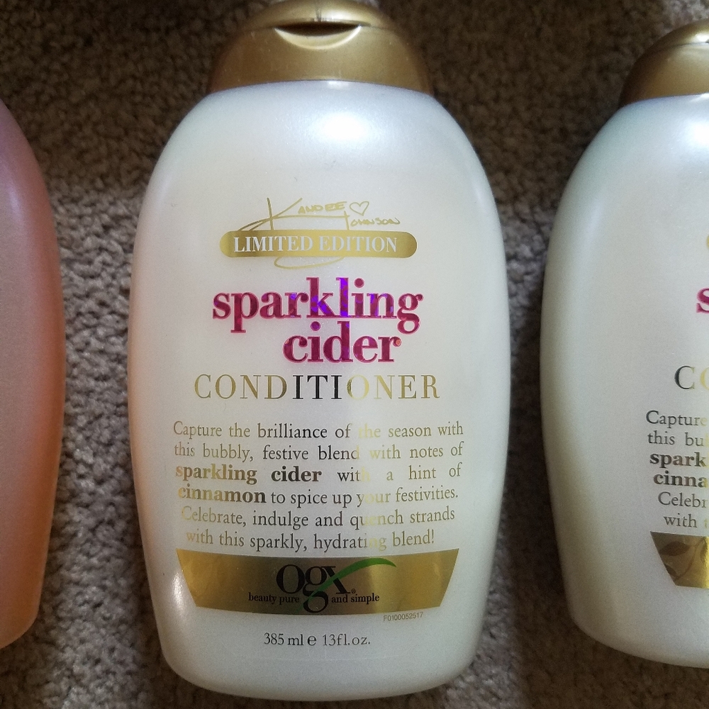 Limited Edition OGX Conditioner Sparkling Cider 13oz